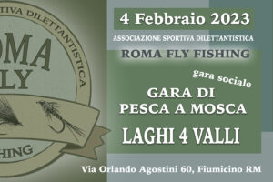 Scopri di più sull'articolo Gara Sociale di Pesca con la Mosca in lago