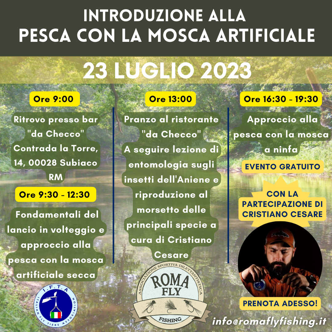 Al momento stai visualizzando Introduzione alla Pesca con la Mosca Artificiale