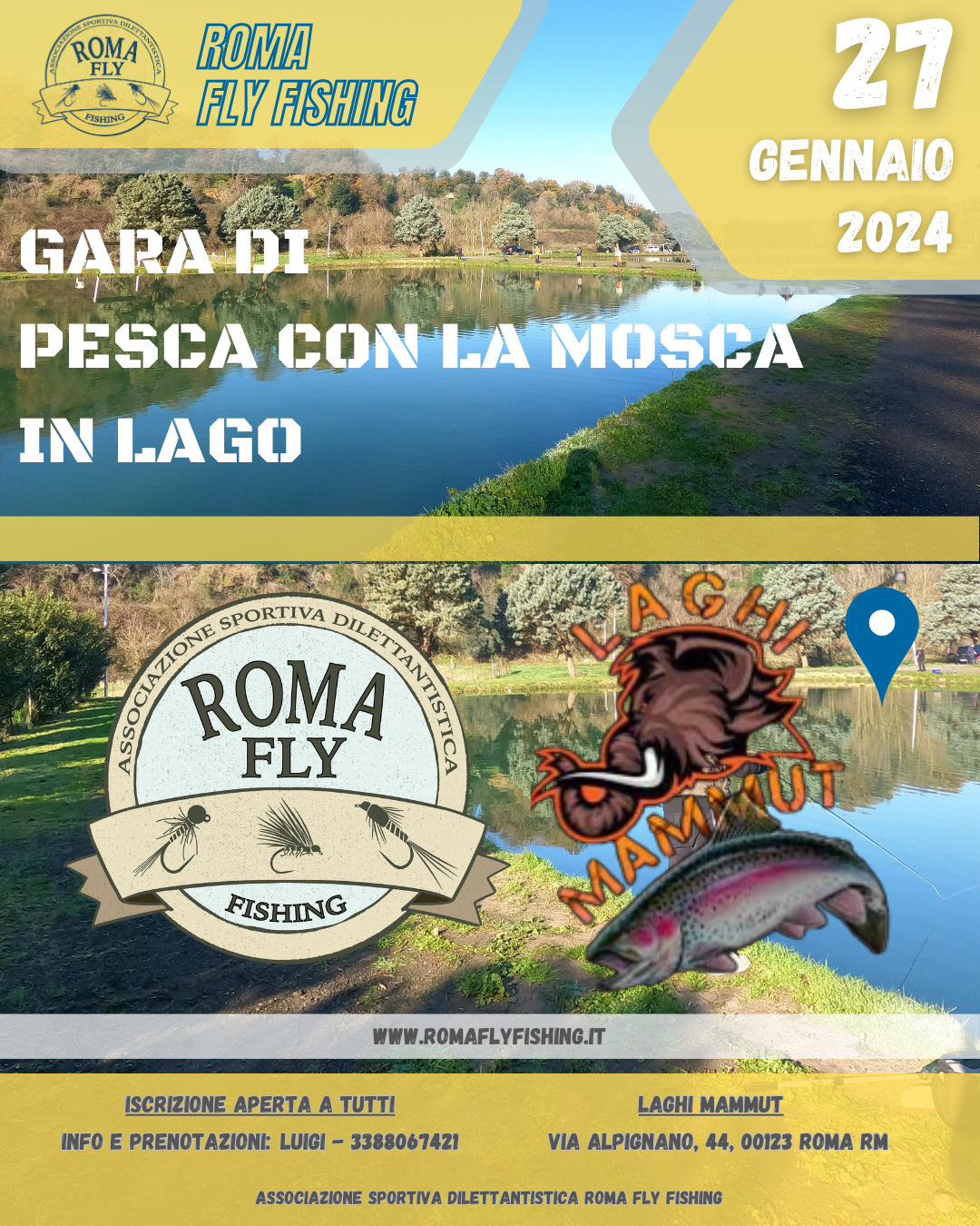 Scopri di più sull'articolo Gara di Pesca con la Mosca in Lago dalla Riva